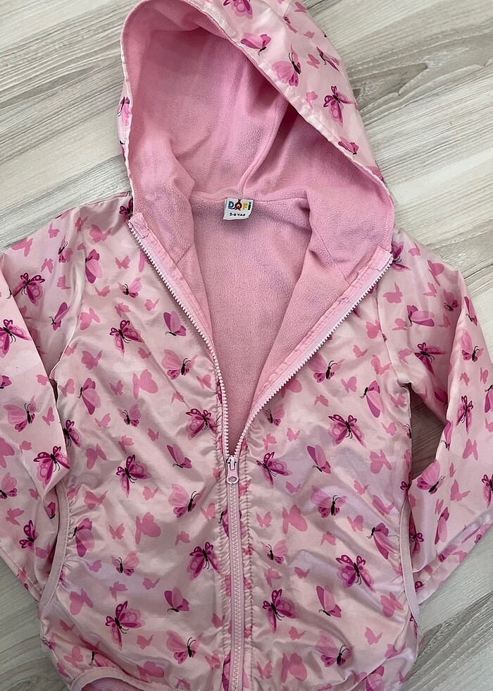 İçi polarlı 5 - 6 yaş yağmurluk - Görsel 4