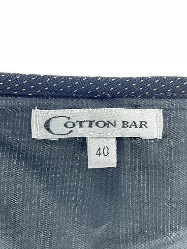 40 Beden siyah Renk Cotton Bar Midi Etek %70 İndirimli.