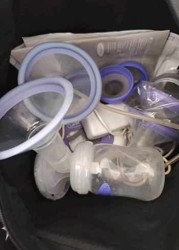 Beyaz Lansinoh Göğüs Pompası - Görsel 2