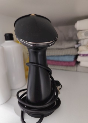 Siyah El Tipi Kıyafet Ütüleme Cihazı - Görsel 3