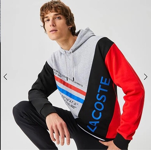 Lacoste erkek sweatshirt