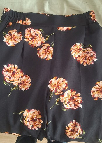 Çiçek Desenli Rahat Kesim Kadın Pantolon - Görsel 3