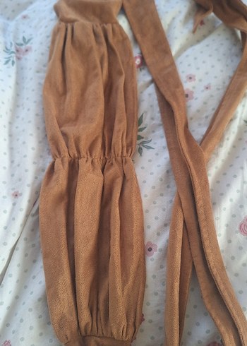 Bej Süet Kadın kemer - Görsel 3