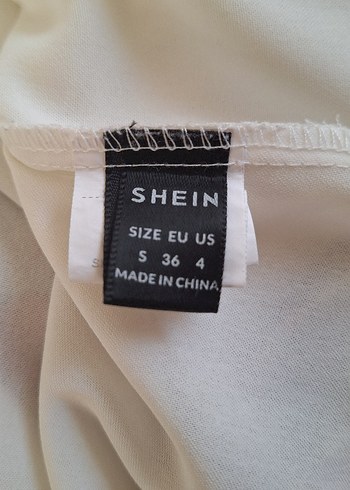 Dantelli Beyaz V Yaka Kolsuz Bluz - Görsel 5