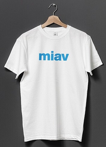 Miav baskılı tişört 