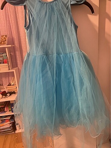 4 Yaş Beden Elsa baskılı elbise