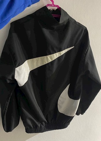 Nike Siyah Midi Yağmurluk - Görsel 3