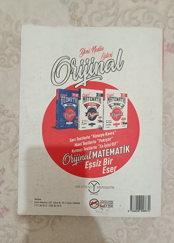 Beden TYT Orijinal Matematik Soru Bankası