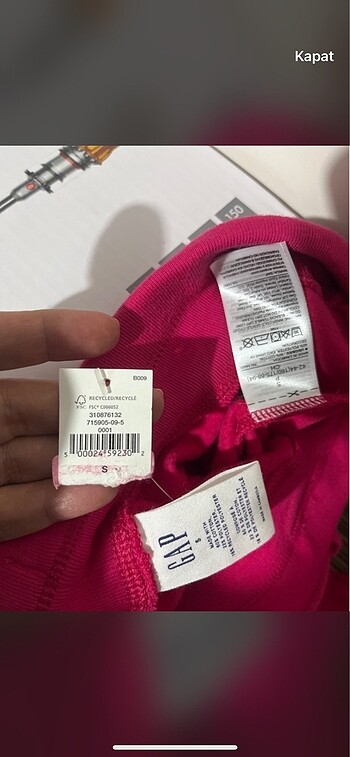 s Beden pembe Renk GAP eşofman altı