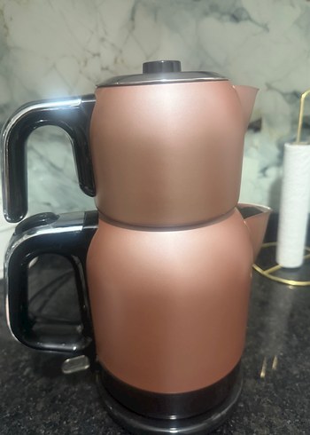 Korkmaz rose gold  Çay Makinesi - Görsel 3