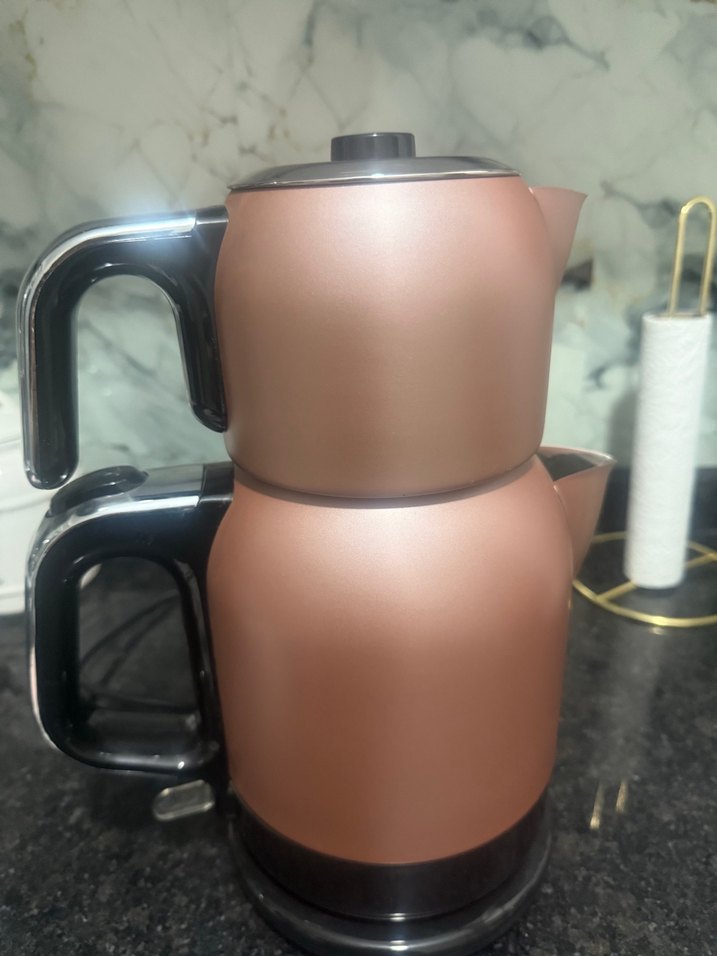 Korkmaz rose gold  Çay Makinesi - Görsel 3