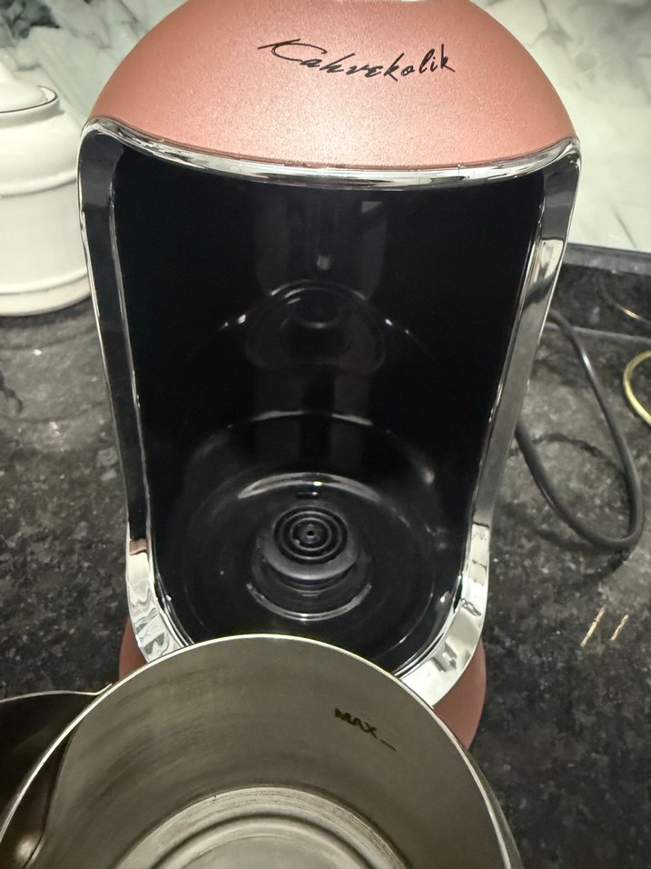 Korkmaz rose gold Kahve Makinesi - Görsel 4