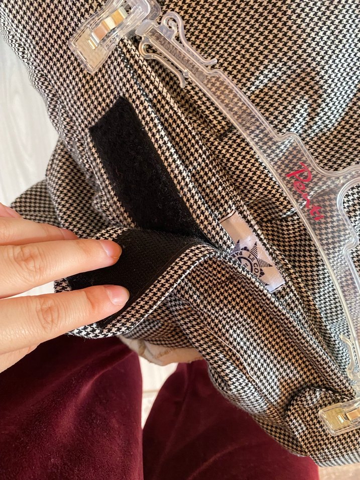 Cırtlı Gri havuç kumaş Pantolonu - Görsel 4