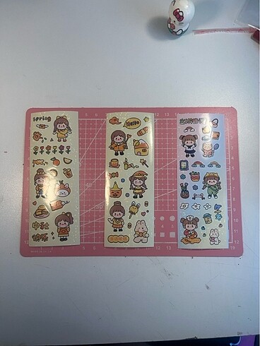 3lü deco sticker