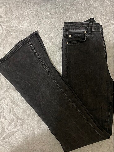 Koyu antrasit jean