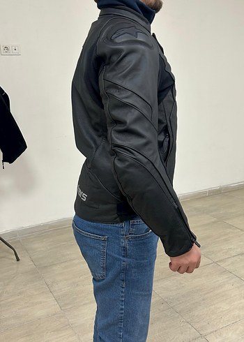 Alpinestars Faster V2 Siyah Deri Motosiklet Montu - Görsel 4