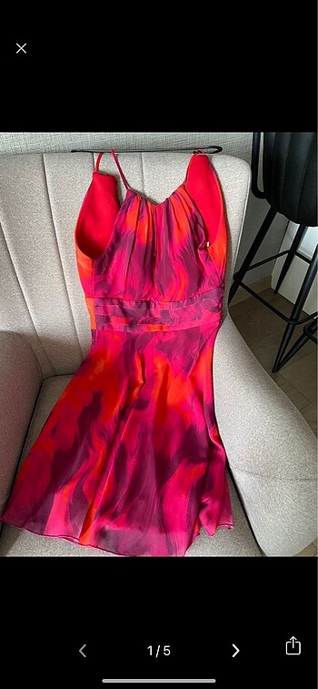 Carmen 38 beden şifon elbise