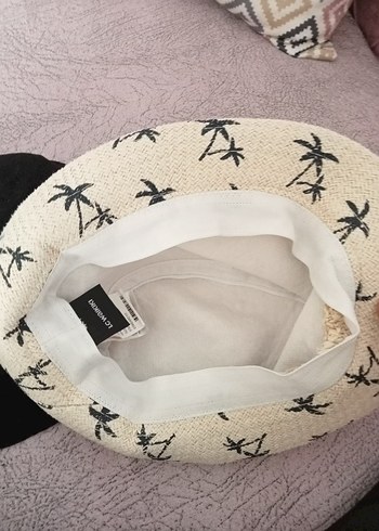 LC Waikiki Bej Desenli fotör Şapka Velcro Detaylı