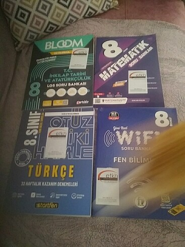 8.sınıf test kitapları hepsi fiyat