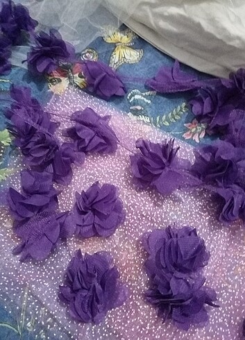 Tül ve tül çiçekler
