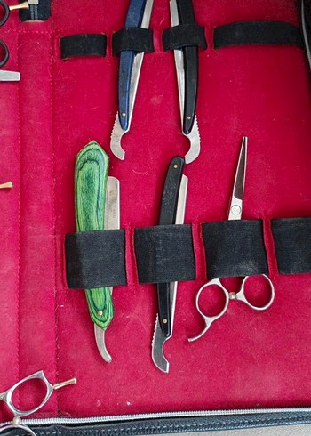 Kırmızı Manikür ve Pedikür Seti makas seti - Görsel 2