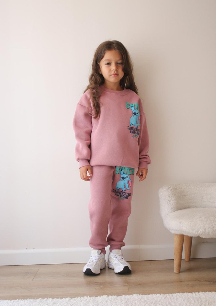 Kız Çocuk Kişlik 3 ip Şardonlu Takım - Görsel 2