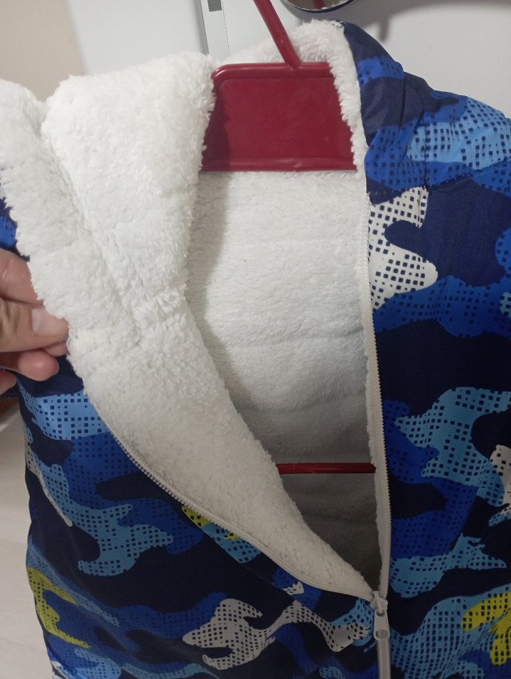 Renkli Kamuflaj Bebek Tulum - Görsel 2