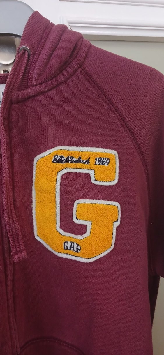 Bordo Fermuarlı Sweatshirt - Görsel 3