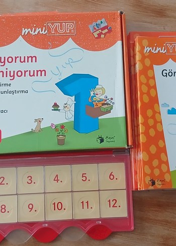 Mini Yup 7+ Görsel Dikkat ve Algı Geliştirme Eğitim Seti - Görsel 2