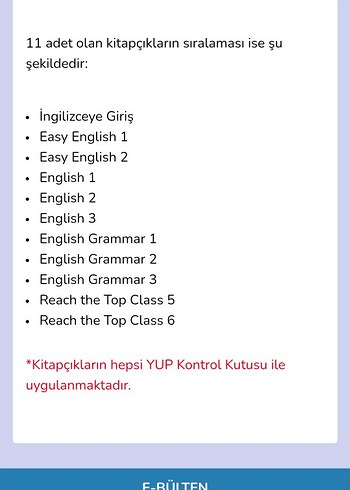 7-11 Yaş Önel Yayincılık YUP İngilizce Eğitim Seti - Görsel 5