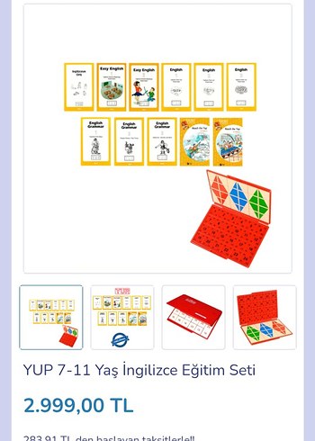 7-11 Yaş Önel Yayincılık YUP İngilizce Eğitim Seti - Görsel 4