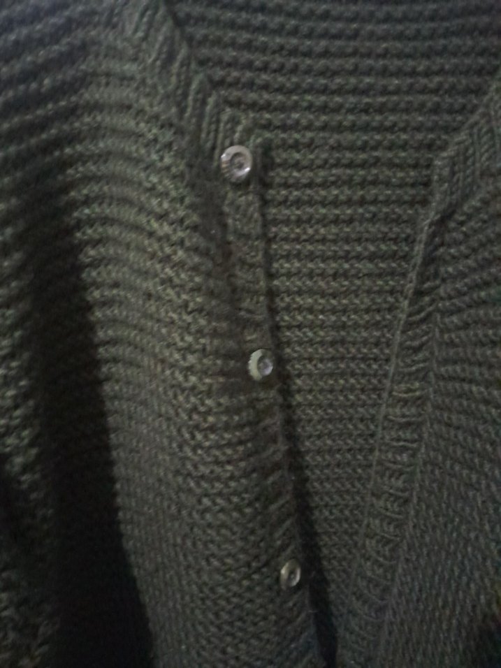 Yeşil Örgü Kadın Hirka - Görsel 2