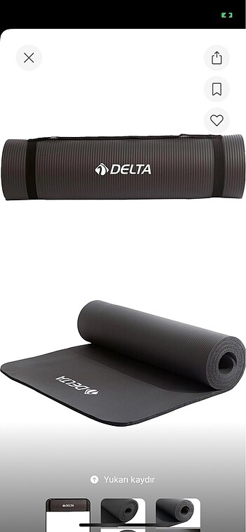 Delta 10 mm pilates minderi