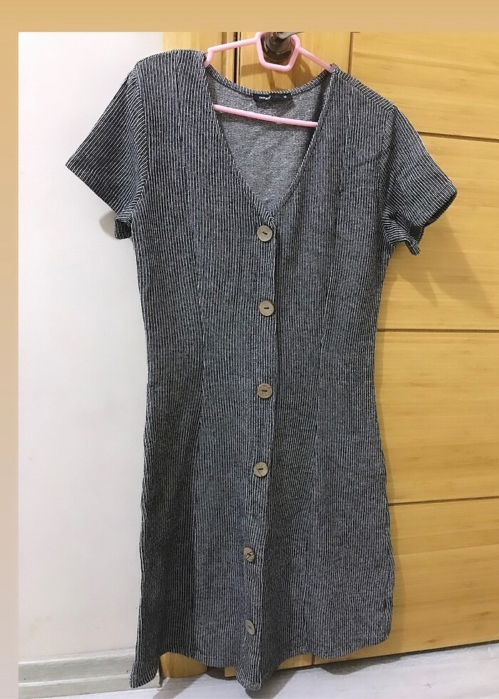 Defacto kısa kollu elbise - Görsel 2