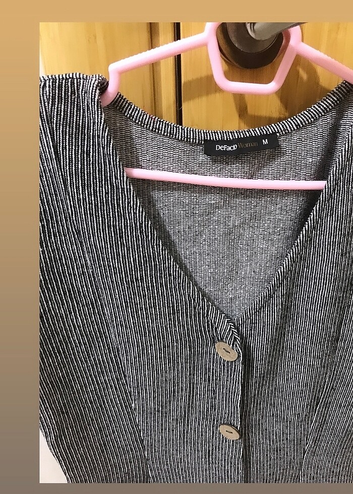 Defacto kısa kollu elbise - Görsel 3