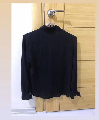 Şık dökümlü gömlek - Görsel 5