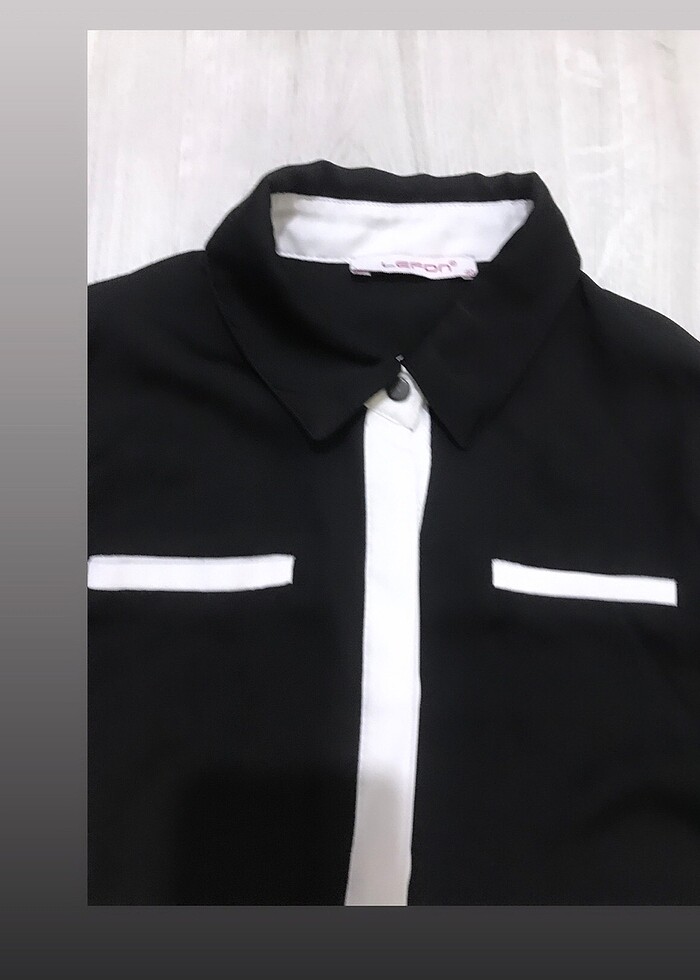 Şık dökümlü gömlek - Görsel 4