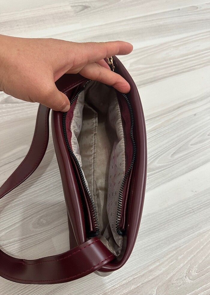 Bordo çanta - Görsel 5