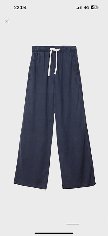 Dökümlü liyosel pantalon - Görsel 4