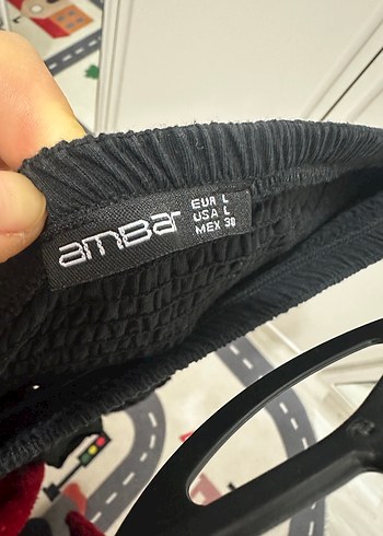 Siyah Midi Hamile Eteği - Görsel 6