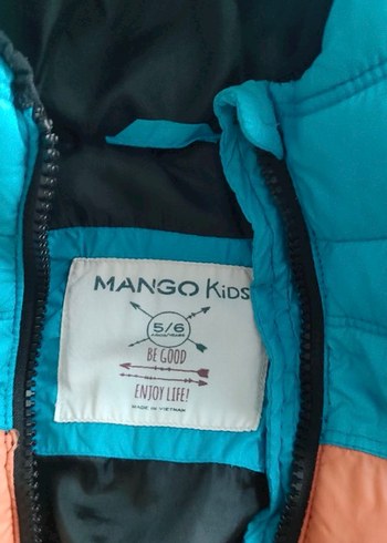 Renkli Fermuarlı Kapüşonlu Erkek Mont - Görsel 3