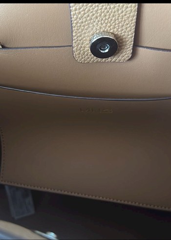 Mango camel rengi Deri Kadın Çanta - Görsel 2