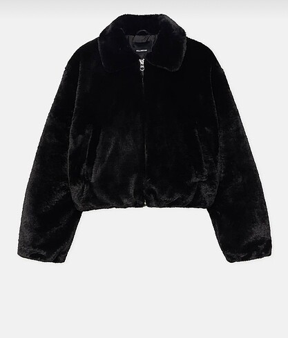 Pelüş bomber ceket