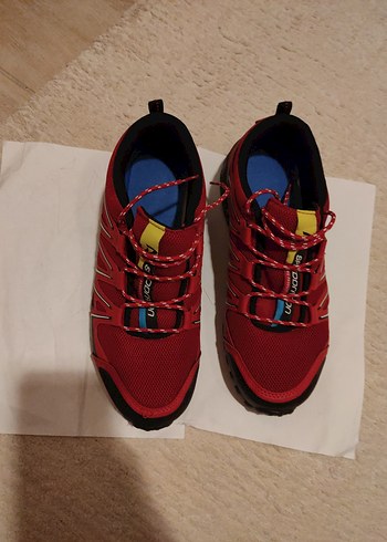 Kırmızı Erkek Outdoor Spor Ayakkabı Velcro - Görsel 2