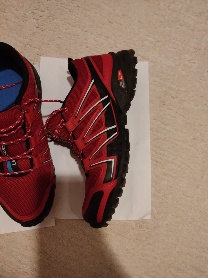 Kırmızı Erkek Outdoor Spor Ayakkabı Velcro - Görsel 3