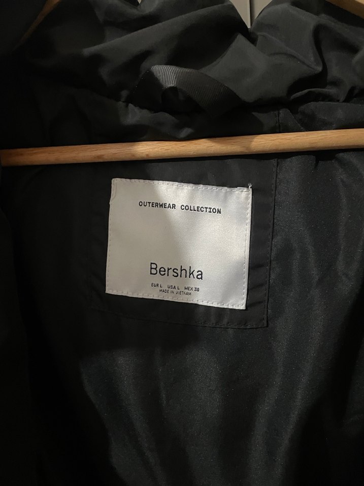 Siyah Kürklü Midi Kadın Kışlık Mont - Görsel 3