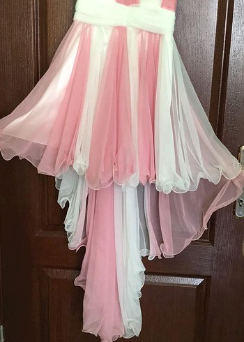 Kız çocuk düğün nişan elbisesi - Görsel 2