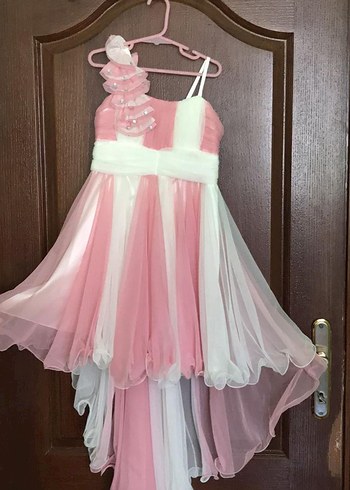 Kız çocuk düğün nişan elbisesi - Görsel 3