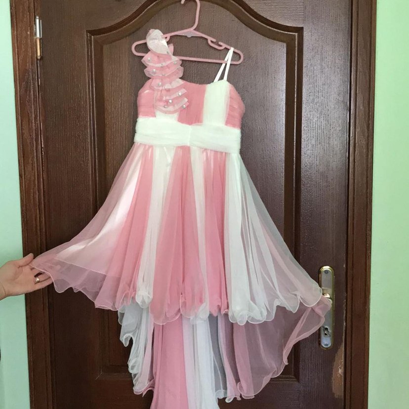 Kız çocuk düğün nişan elbisesi - Görsel 3