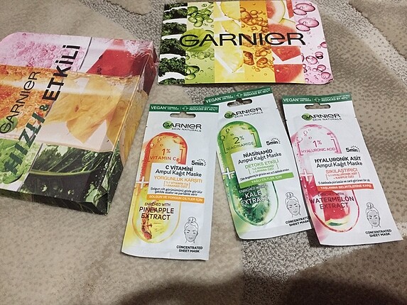 Garnier ampul maske